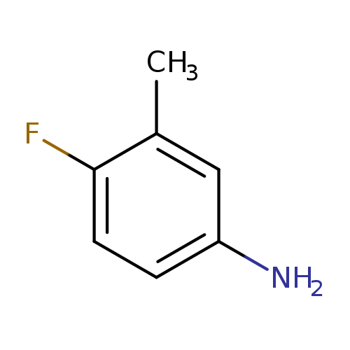 Nc1ccc(c(c1)C)F