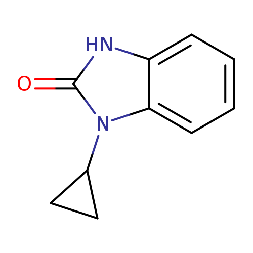 O=c1[nH]c2c(n1C1CC1)cccc2