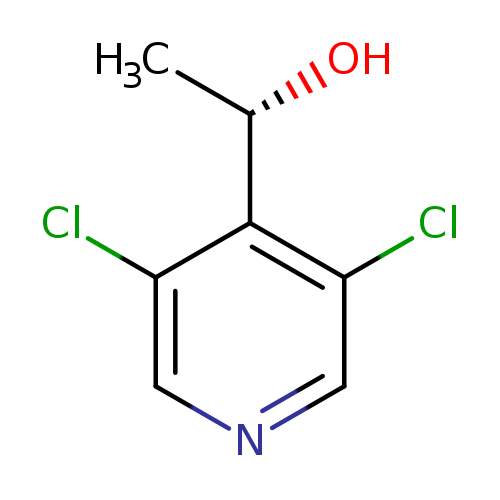 C[C@@H](c1c(Cl)cncc1Cl)O