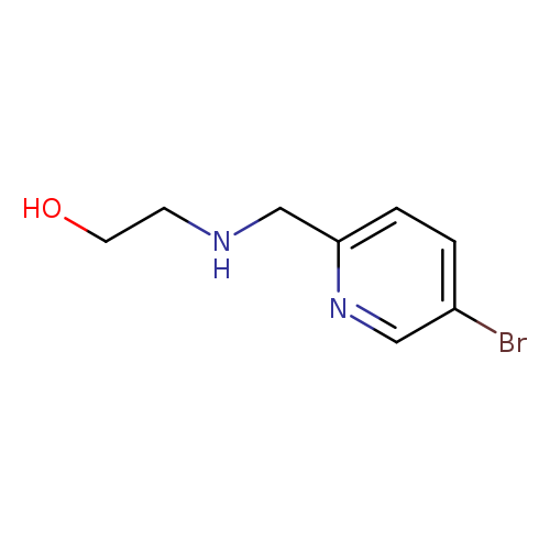 OCCNCc1ccc(cn1)Br