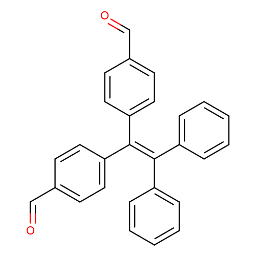 O=Cc1ccc(cc1)C(=C(c1ccccc1)c1ccccc1)c1ccc(cc1)C=O