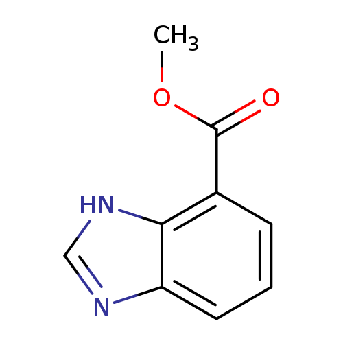 COC(=O)c1cccc2c1[nH]cn2