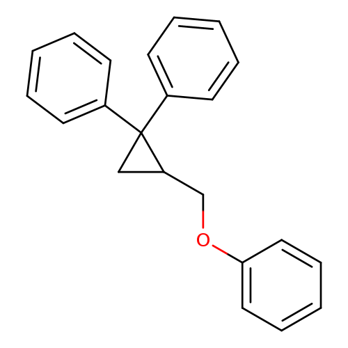 c1ccc(cc1)OCC1CC1(c1ccccc1)c1ccccc1