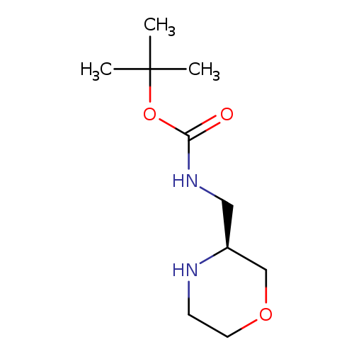 O=C(OC(C)(C)C)NC[C@@H]1NCCOC1