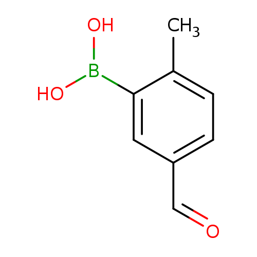 O=Cc1ccc(c(c1)B(O)O)C