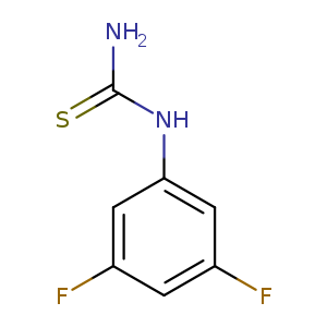 NC(=S)Nc1cc(F)cc(c1)F