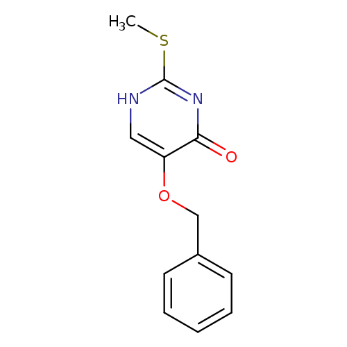 CSc1[nH]cc(c(=O)n1)OCc1ccccc1