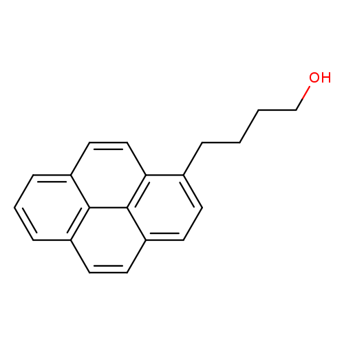 OCCCCc1ccc2c3c1ccc1c3c(cc2)ccc1