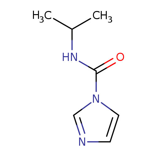 CC(NC(=O)n1cncc1)C