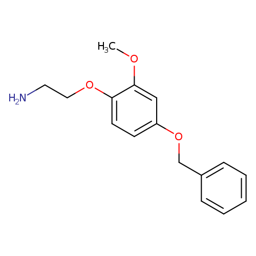 NCCOc1ccc(cc1OC)OCc1ccccc1