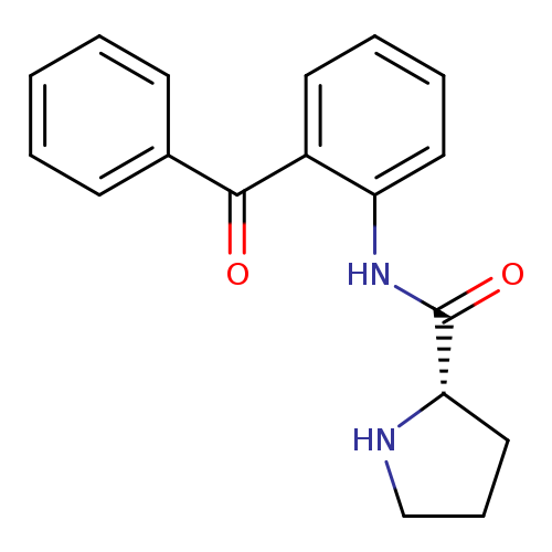 O=C([C@@H]1CCCN1)Nc1ccccc1C(=O)c1ccccc1
