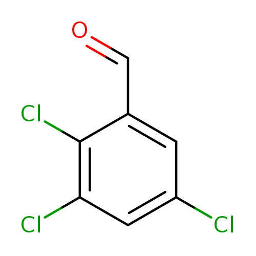 O=Cc1cc(Cl)cc(c1Cl)Cl