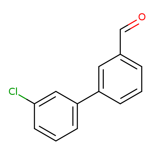 O=Cc1cccc(c1)c1cccc(c1)Cl