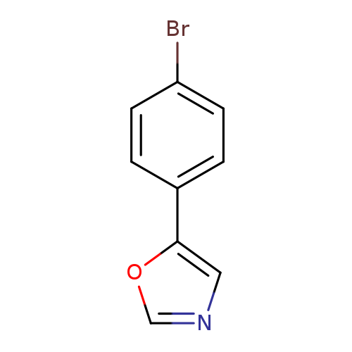 Brc1ccc(cc1)c1ocnc1