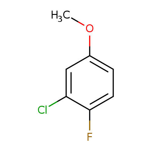 COc1ccc(c(c1)Cl)F