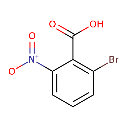 [O-][N+](=O)c1cccc(c1C(=O)O)Br