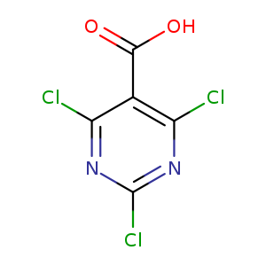 OC(=O)c1c(Cl)nc(nc1Cl)Cl