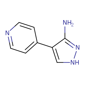 Nc1n[nH]cc1c1ccncc1