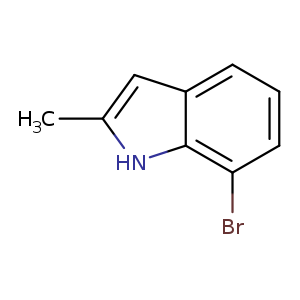 Cc1cc2c([nH]1)c(Br)ccc2