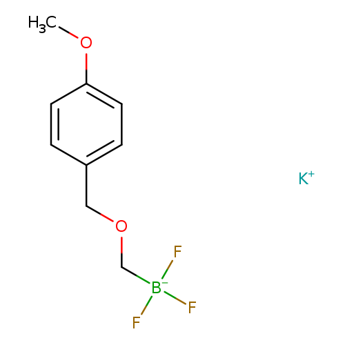 F[B-](COCc1ccc(cc1)OC)(F)F.[K+]