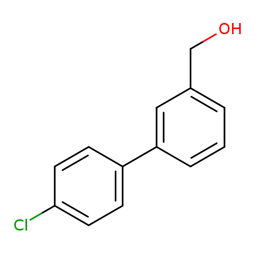 OCc1cccc(c1)c1ccc(cc1)Cl