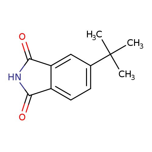 O=C1NC(=O)c2c1cc(cc2)C(C)(C)C