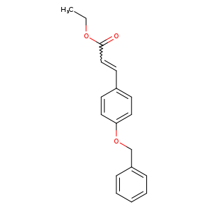 CCOC(=O)C=Cc1ccc(cc1)OCc1ccccc1