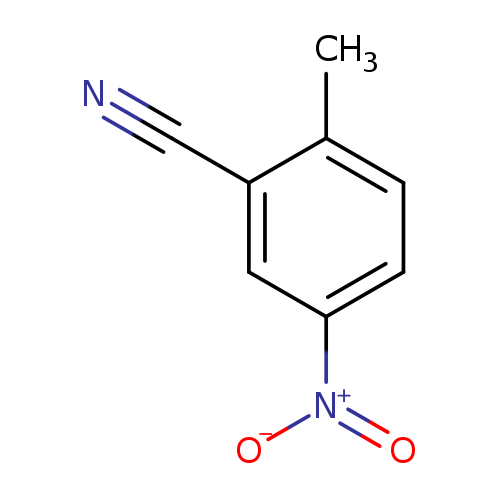 N#Cc1cc(ccc1C)N(=O)=O