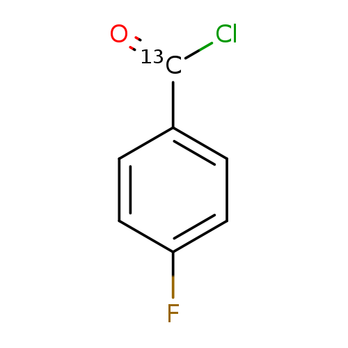 Cl[13C](=O)c1ccc(cc1)F