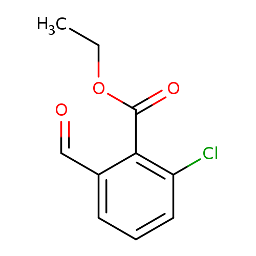 CCOC(=O)c1c(Cl)cccc1C=O