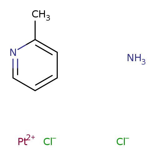 Cc1ccccn1.N.[Cl-].[Cl-].[Pt+2]