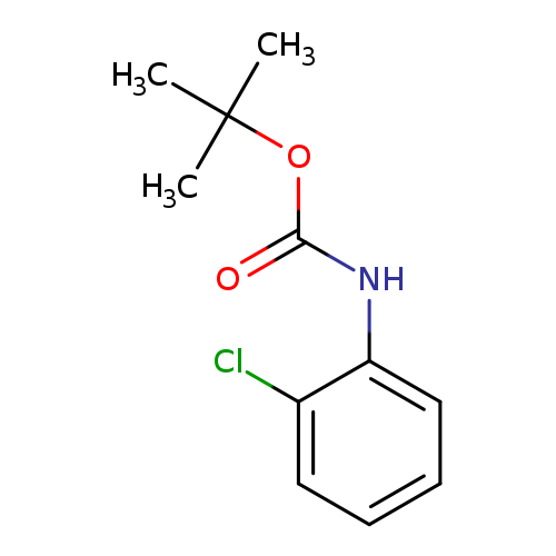 O=C(OC(C)(C)C)Nc1ccccc1Cl