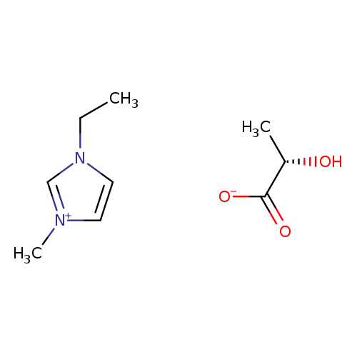 [O-]C(=O)[C@@H](O)C.CCn1cc[n+](c1)C