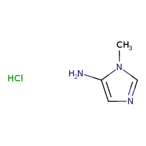 Cn1cncc1N.Cl