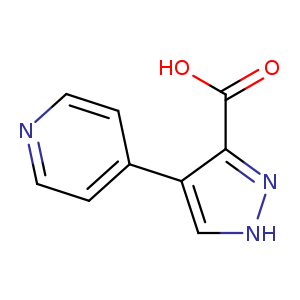 OC(=O)c1n[nH]cc1c1ccncc1