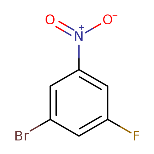 Fc1cc(Br)cc(c1)[N+](=O)[O-]