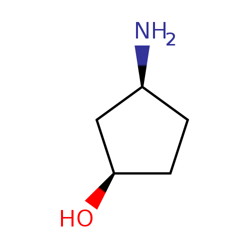 N[C@H]1CC[C@H](C1)O