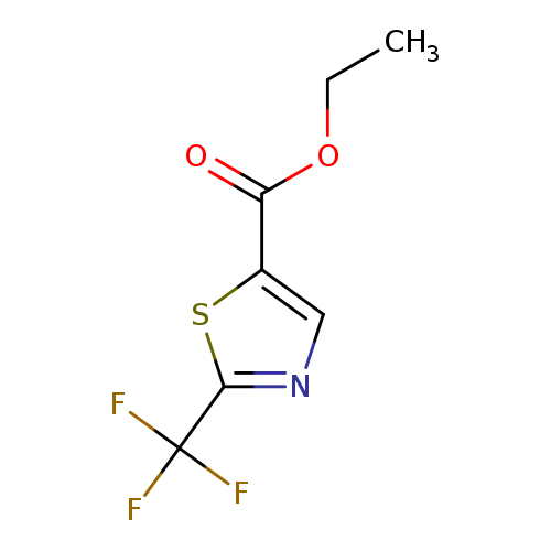 CCOC(=O)c1cnc(s1)C(F)(F)F