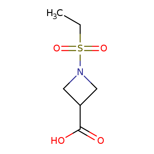 CCS(=O)(=O)N1CC(C1)C(=O)O