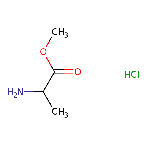 COC(=O)C(N)C.Cl
