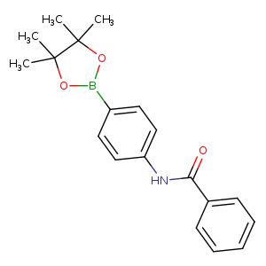 O=C(c1ccccc1)Nc1ccc(cc1)B1OC(C(O1)(C)C)(C)C