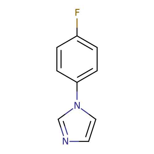 Fc1ccc(cc1)n1cncc1
