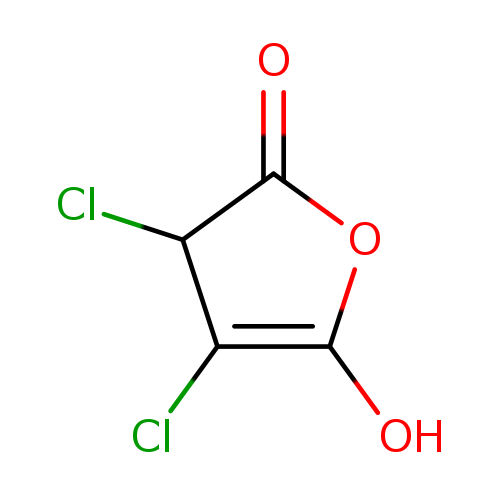 O=C1OC(=C(C1Cl)Cl)O