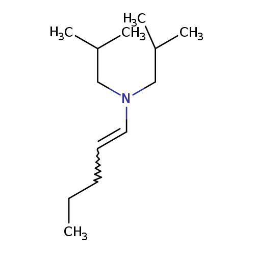 CCCC=CN(CC(C)C)CC(C)C