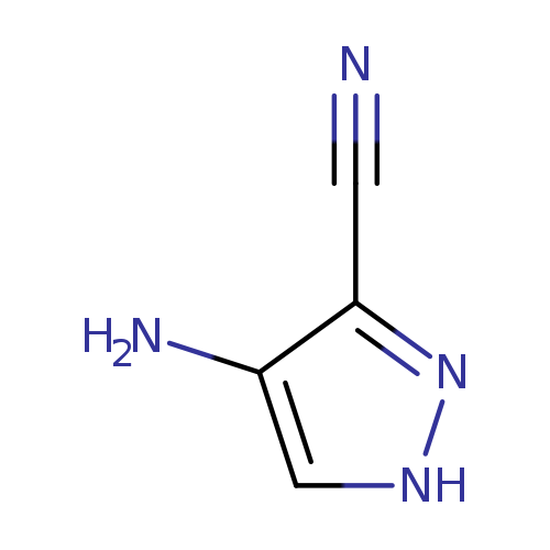 Nc1c[nH]nc1C#N