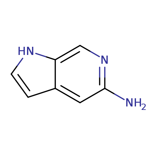 Nc1ncc2c(c1)cc[nH]2