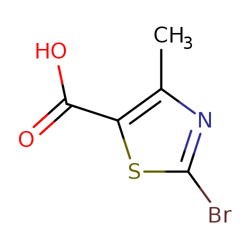 Brc1nc(c(s1)C(=O)O)C