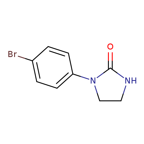 O=C1NCCN1c1ccc(cc1)Br