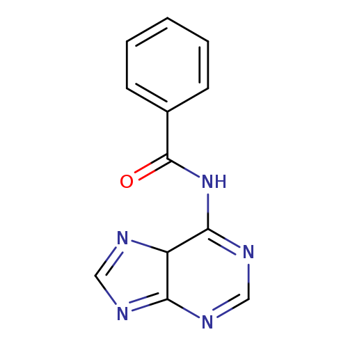 O=C(c1ccccc1)NC1=NC=NC2=NC=NC12