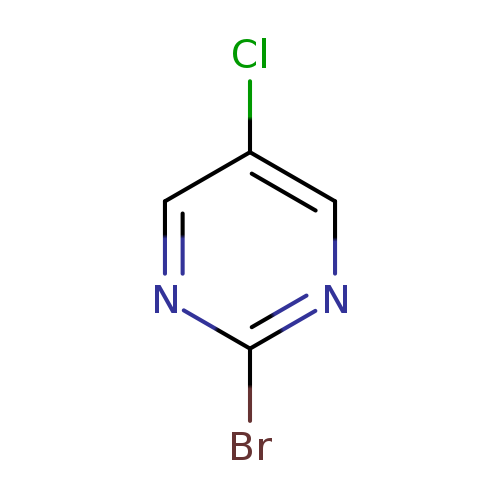 Clc1cnc(nc1)Br